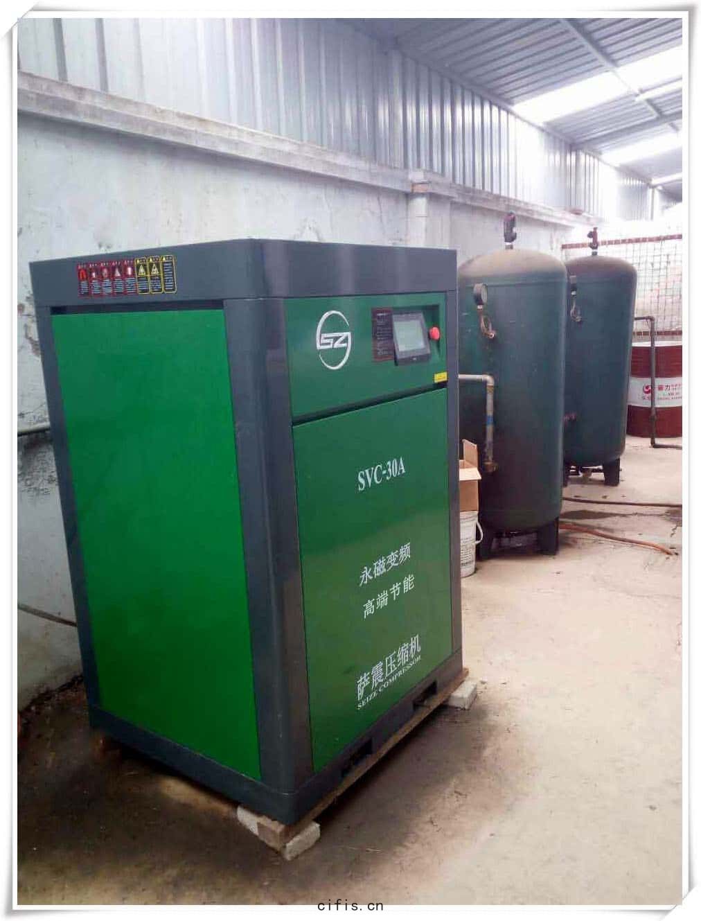 薩(sà)震30kw永(yǒng)磁變頻空壓機