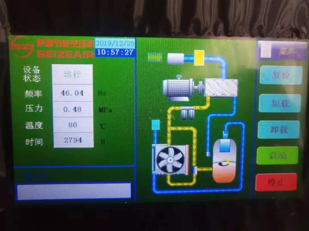 薩震(zhèn)永(yǒng)磁變(biàn)頻雙級(jí)壓縮節能空(kōng)壓機