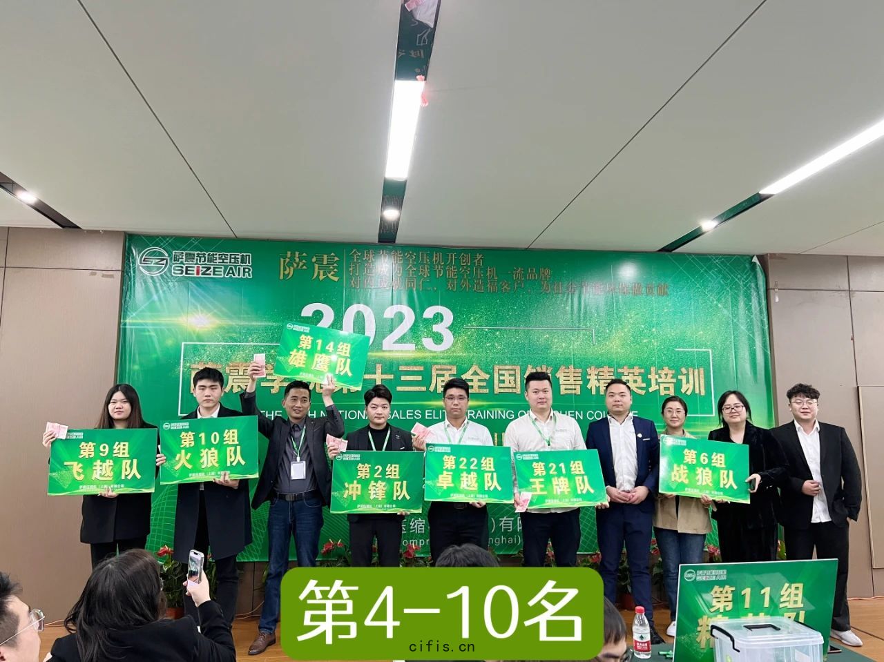 薩震(zhèn)學院第(dì)十三屆(jiè)全國銷(xiāo)售精英(yīng)培(péi)訓圓(yuán)滿(mǎn)成功！