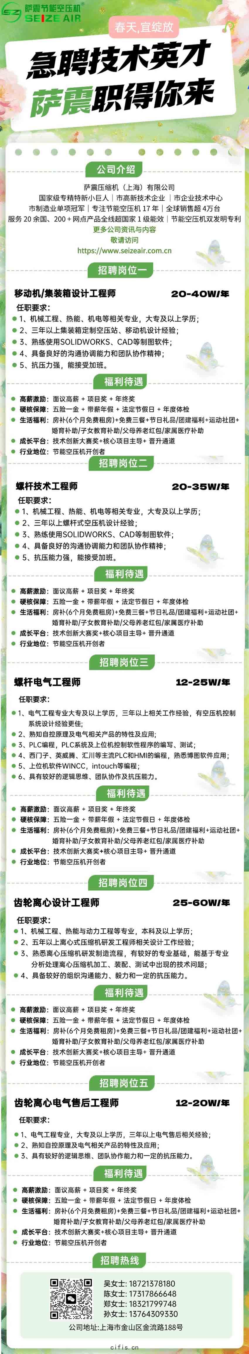 薩震離(lí)心(xīn)空壓機十大品牌